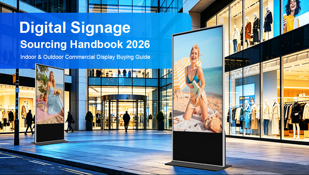 "Digital Signage Sourcing Handbook 2026: Indoor & Outdoor Commercial